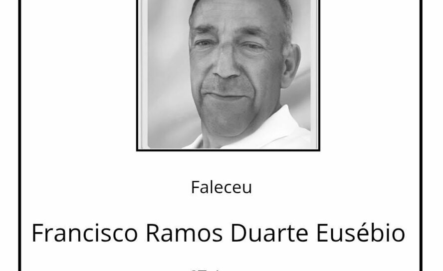 Faleceu Francisco Ramos Duarte Eusébio, de 67 anos de idade