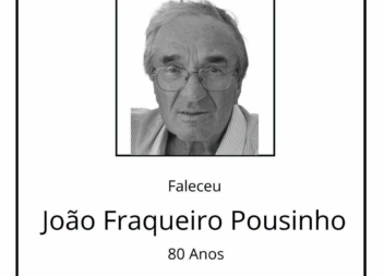 Faleceu João Fraqueiro Pousinho, de 80 anos