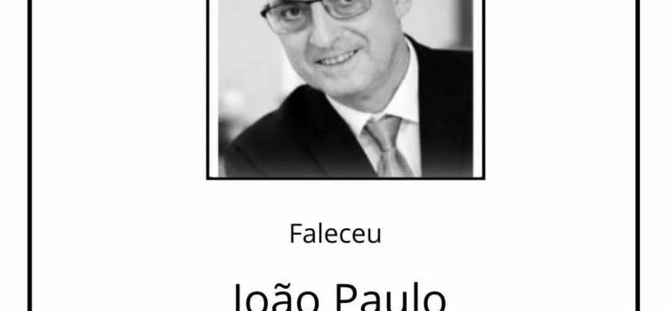 Faleceu João Paulo, aos 58 anos, natural de São Jorge da Beira, Covilhã.