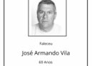 Faleceu José Armando Vila