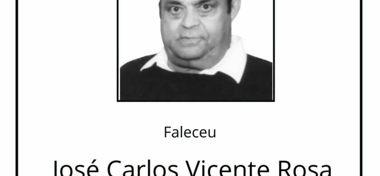Faleceu José Carlos Vicente Rosa, aos 66 anos