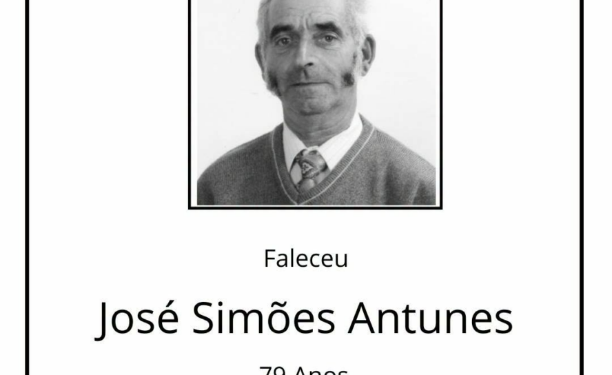 Faleceu José Simões Antunes
