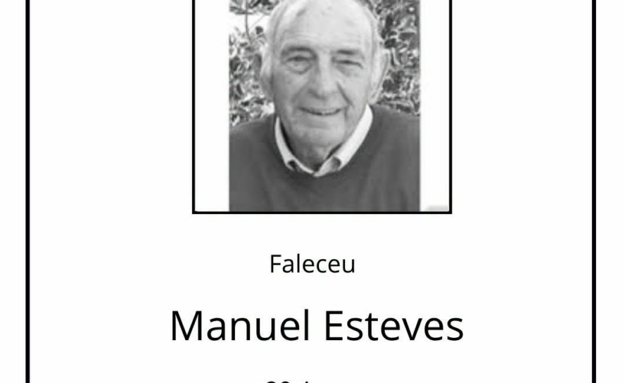 Faleceu Manuel Esteves aos 80 anos.