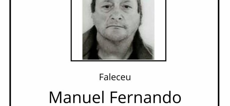 Faleceu Manuel Fernando Marçal Nunes, aos 59 anos, natural do Troviscal, Sertã.