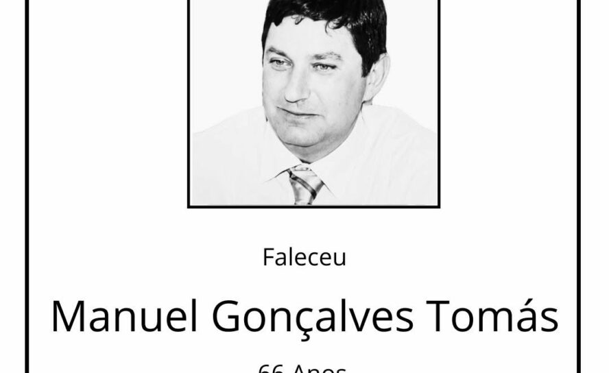 Faleceu Manuel Gonçalves Tomás, aos 66 anos, natural de Orca.