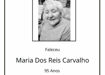 Faleceu Maria Dos Reis Carvalho