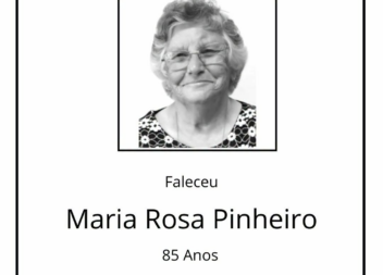 Faleceu Maria Rosa Pinheiro, aos 85 anos, natural da Covilhã.