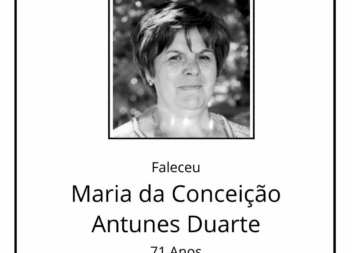 Faleceu Maria da Conceição Antunes Duarte, aos 71 anos, natural do Teixoso