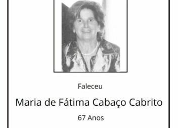 Faleceu Maria de Fátima Cabaço Cabrito, aos 68 anos