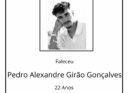 Faleceu Pedro Alexandre Girão Gonçalves