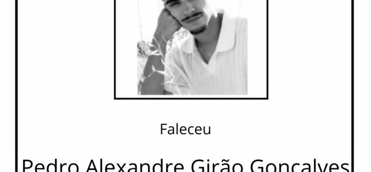 Faleceu Pedro Alexandre Girão Gonçalves