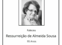 Faleceu Ressurreição de Almeida Sousa, aos 95 anos, natural de Caria