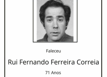 Faleceu Rui Fernando Ferreira Correia, aos 71 anos, natural de Vila do Carvalho,