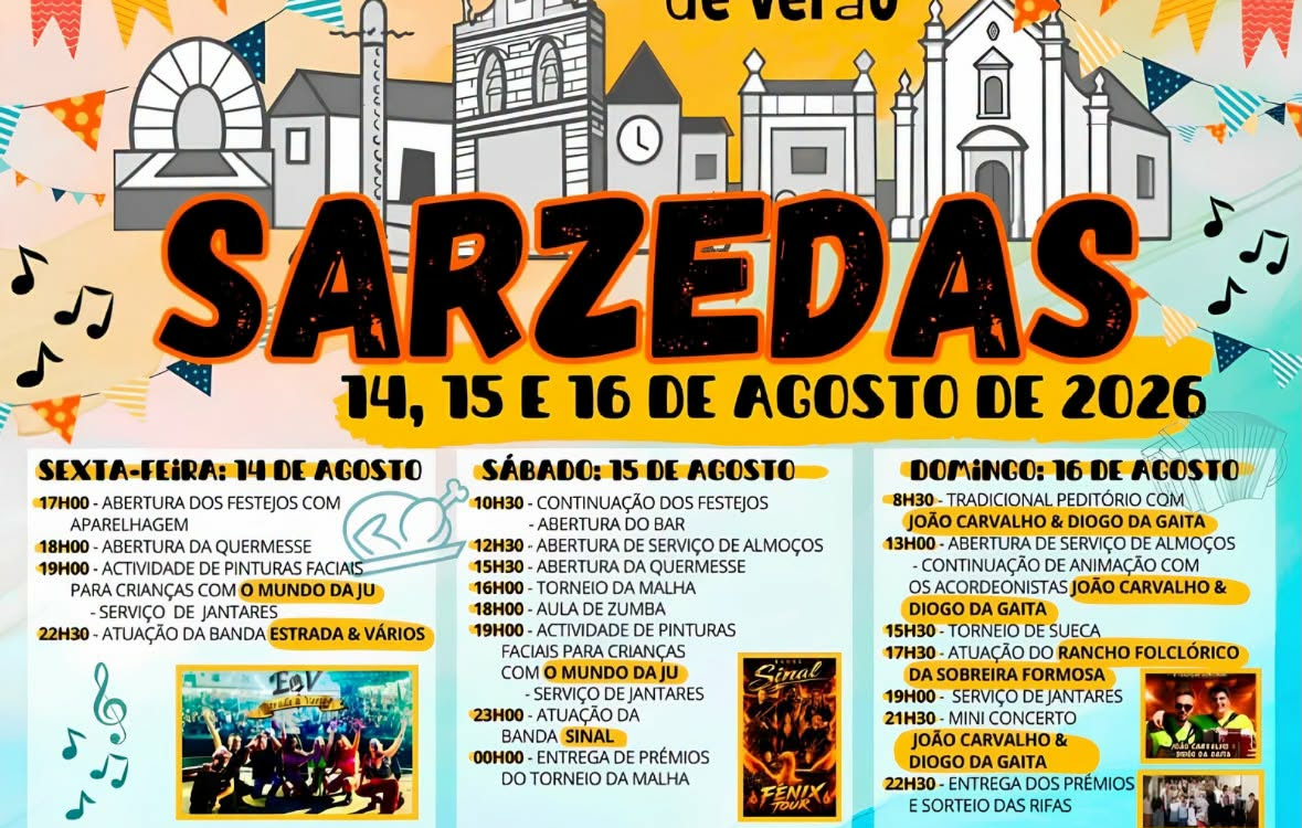 Festa de Verão nas Sarzedas