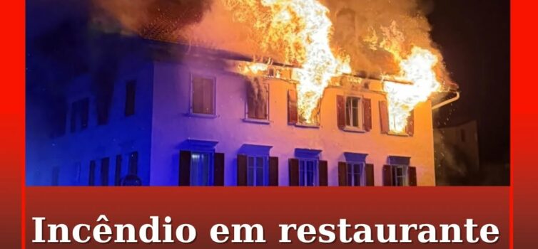 Incêndio em restaurante português na Suíça deixa cinco desaparecidos