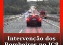 Intervenção dos Bombeiros no IC8