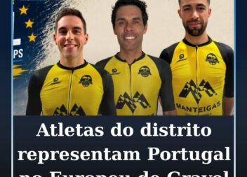 Joel Sousa, João Duarte e Pedro Pereira, atletas do distrito de Castelo Branco,