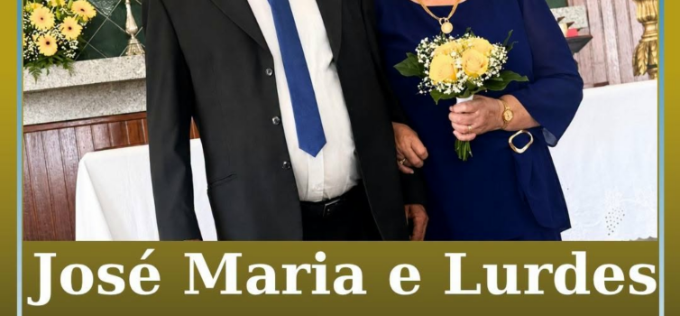 José Maria e Lurdes celebram 50 anos de casamento