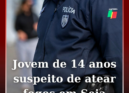 Jovem de 14 anos suspeito de atear fogos em Seia