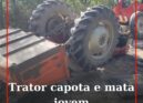 Jovem de 17 anos morre em capotamento de trator em Pinhel