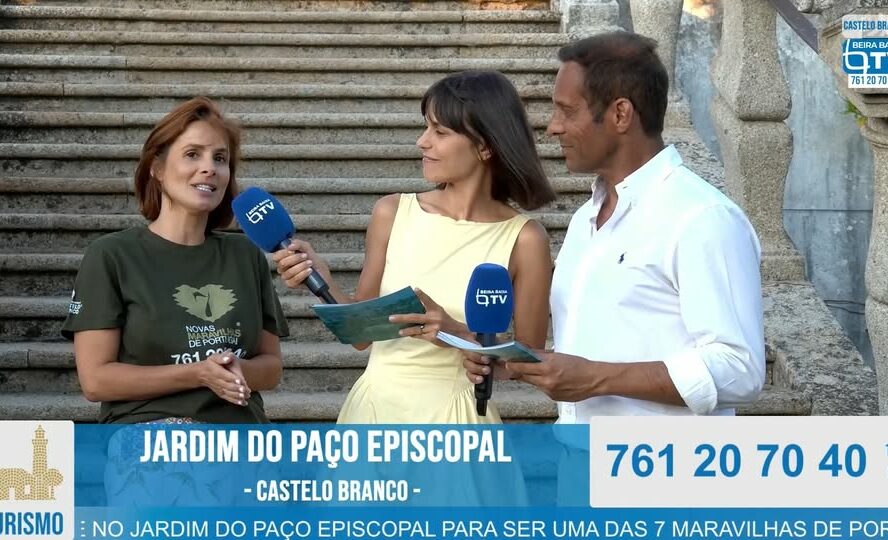 Madrinha Catarina Camacho, apela ao voto pelo Jardim do Paço Episcopal