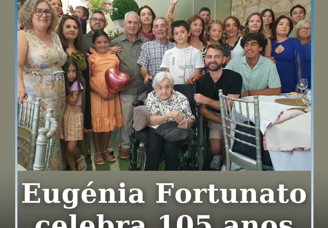 Maria Eugénia Fortunato celebra este domingo, 9 de agosto