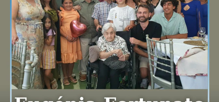 Maria Eugénia Fortunato celebra este domingo, 9 de agosto