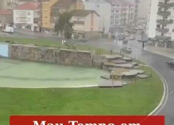 Mau tempo em Castelo Branco