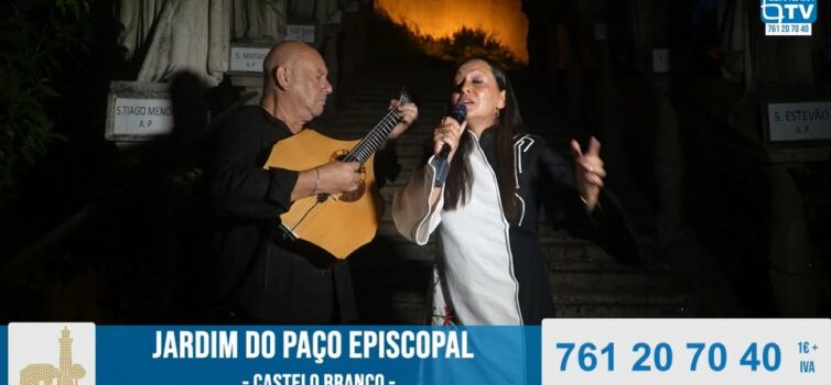 Mestre Custódio Castelo e Ana Paula  interpretaram “Saudade”