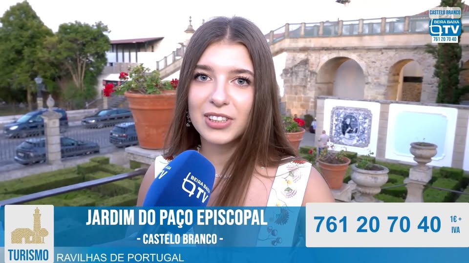 Miss Queen Beatriz Grecu, apela ao voto pelo Jardim do Paço Episcopal