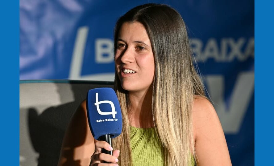 No estúdio ao ar livre da Beira Baixa TV, na XXVI Feira Raiana