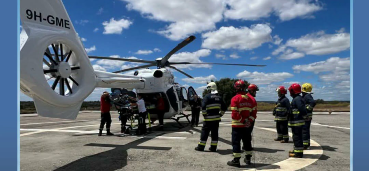O Heliporto de Nisa recebeu, em apenas 72 horas