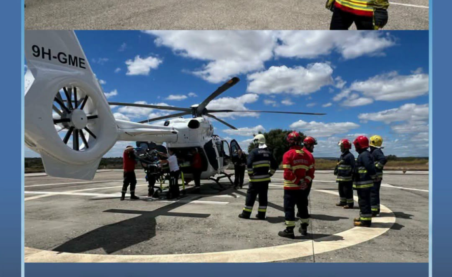 O Heliporto de Nisa recebeu, em apenas 72 horas