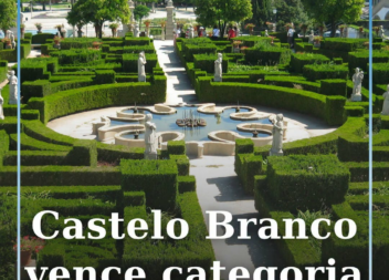 O Jardim do Paço Episcopal, em Castelo Branco