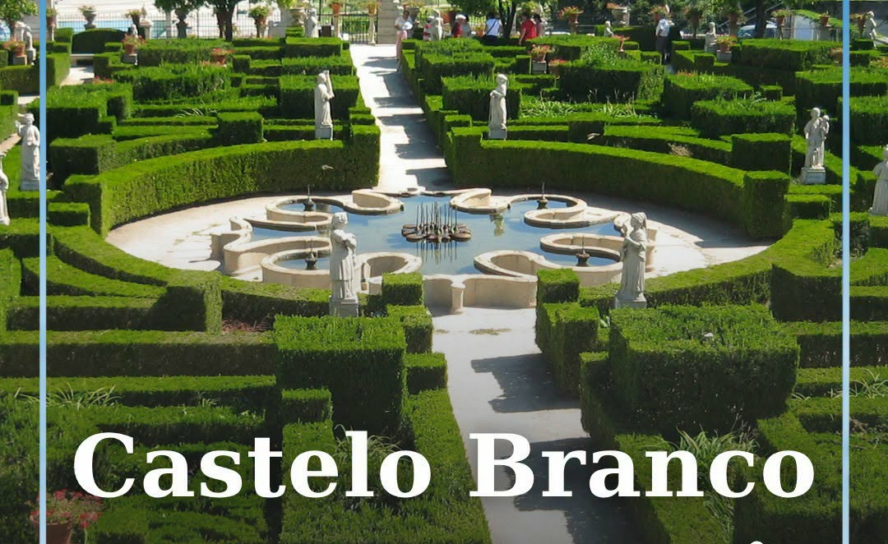 O Jardim do Paço Episcopal, em Castelo Branco