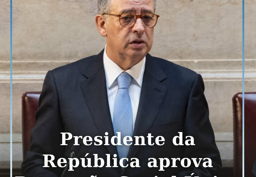 O Presidente da República promulgou, esta sexta-feira