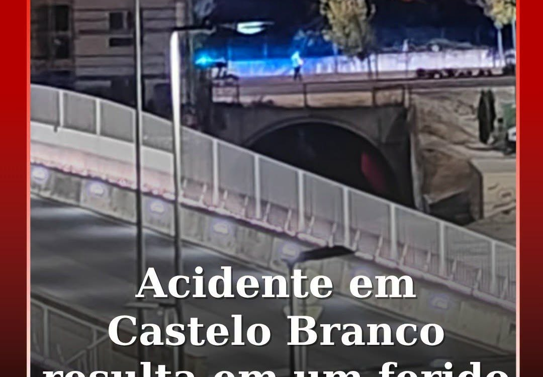 O alerta para a colisão de um veículo ligeiro e um motociclo na Rua Adelindo Sem