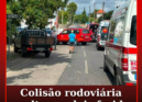 O alerta para a colisão entre um veículo ligeiro de mercadorias e uma trotinete