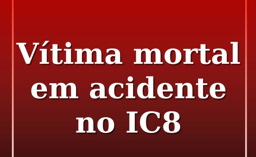 O alerta para o despiste de um veículo pesado no IC8, junto à saída para Pombal,