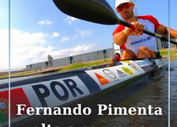 O canoísta Fernando Pimenta, de 37 anos