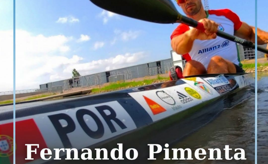 O canoísta Fernando Pimenta, de 37 anos