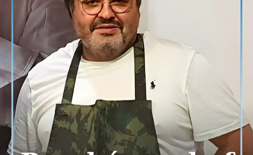 O chef Luís Capelo, proprietário do restaurante Capelo's, em Castelo Branco