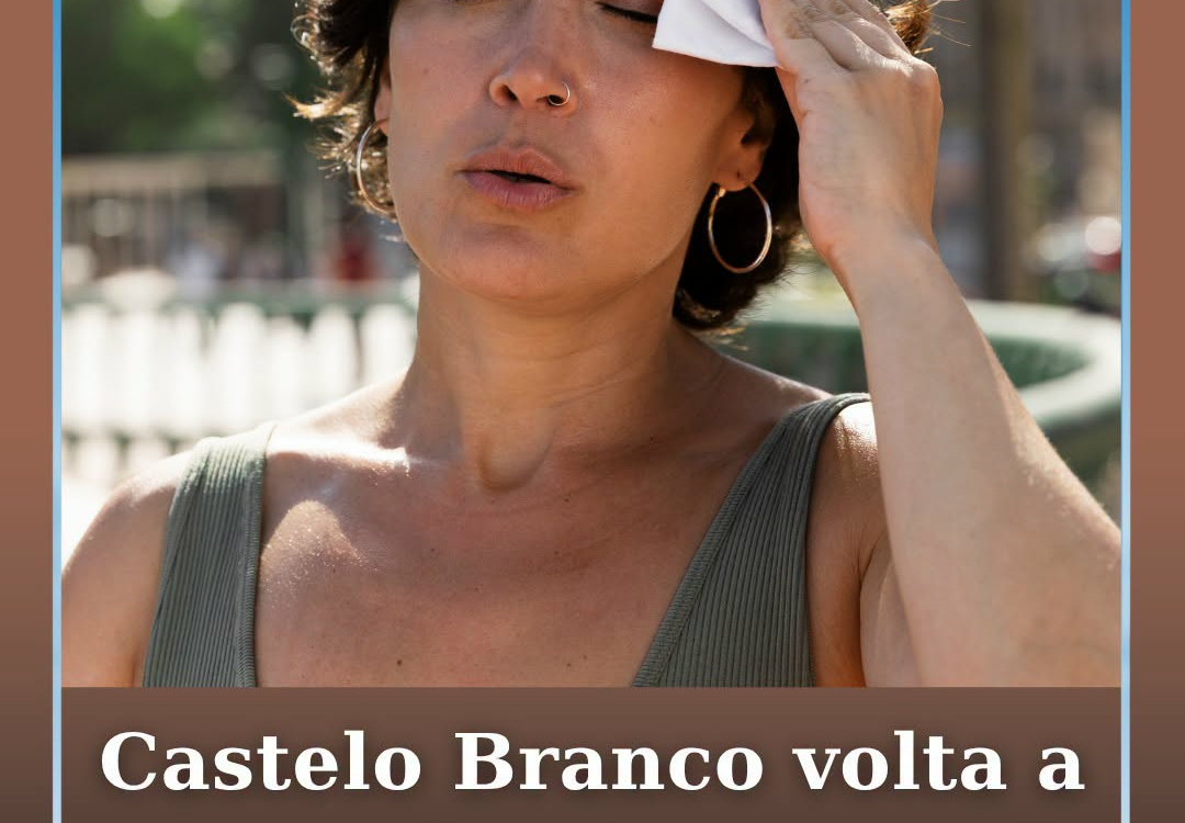 O distrito de Castelo Branco vai estar novamente sob aviso amarelo devido ao cal