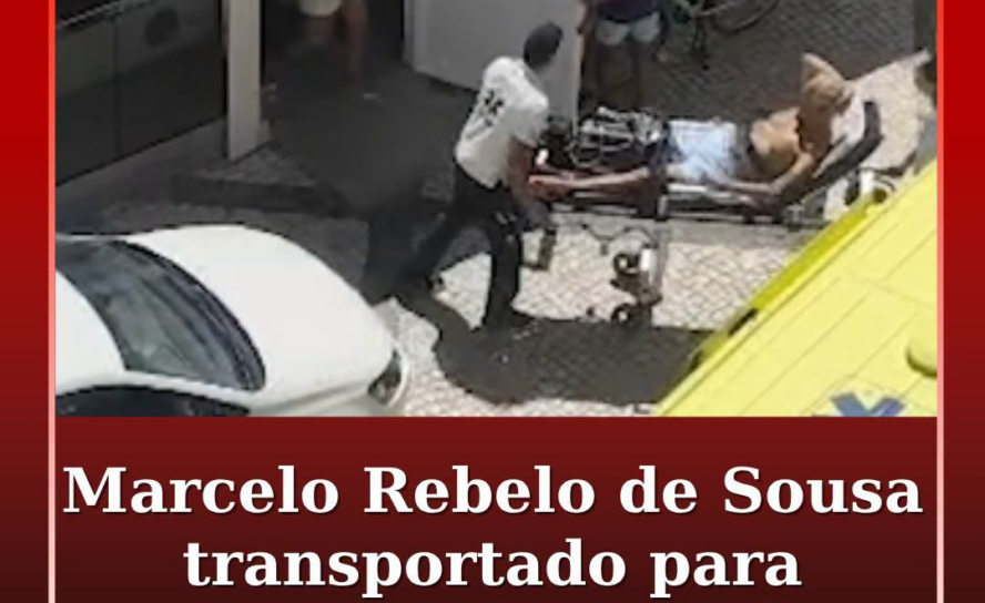 O ex-presidente da República Marcelo Rebelo de Sousa sentiu-se mal