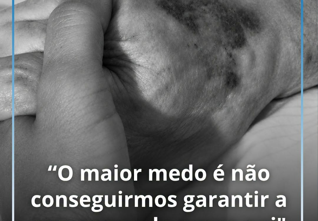 "O maior medo é, naturalmente