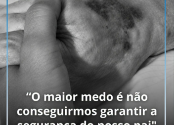 "O maior medo é, naturalmente
