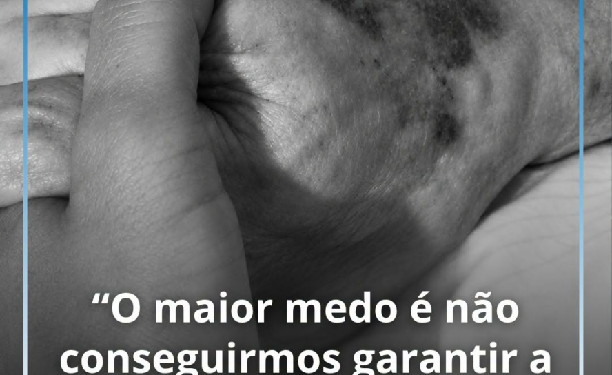"O maior medo é, naturalmente