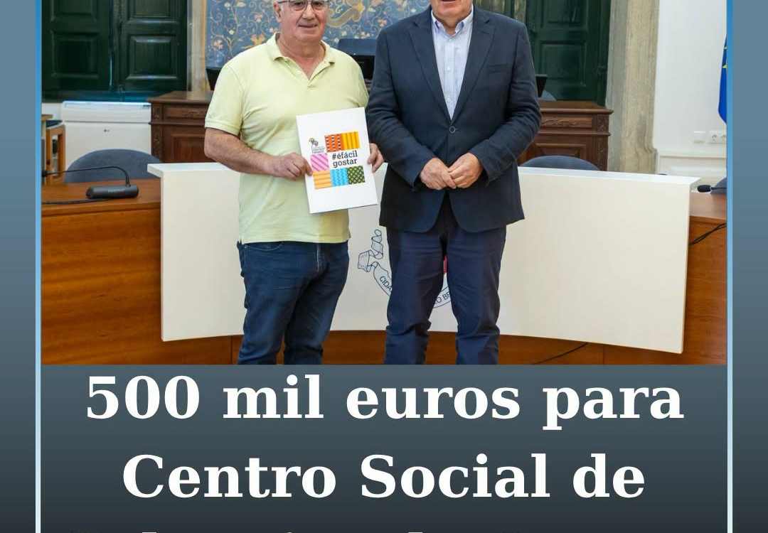 O município de Castelo Branco atribuiu uma verba de 500 mil euros ao Centro Soci