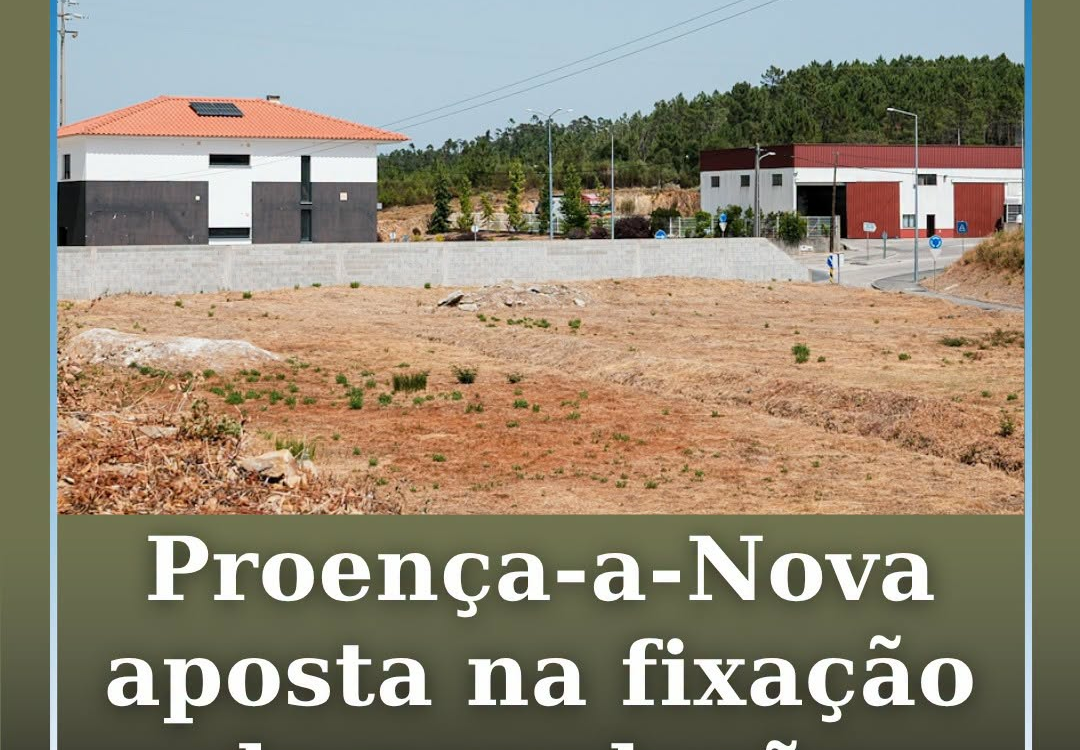 O município de Proença-a-Nova abriu concurso para a alienação de quatro lotes de