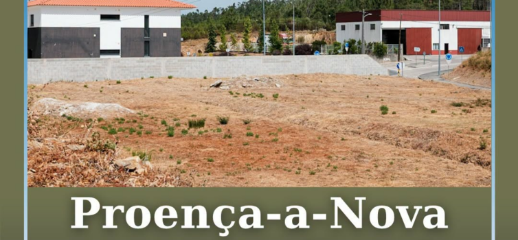 O município de Proença-a-Nova abriu concurso para a alienação de quatro lotes de